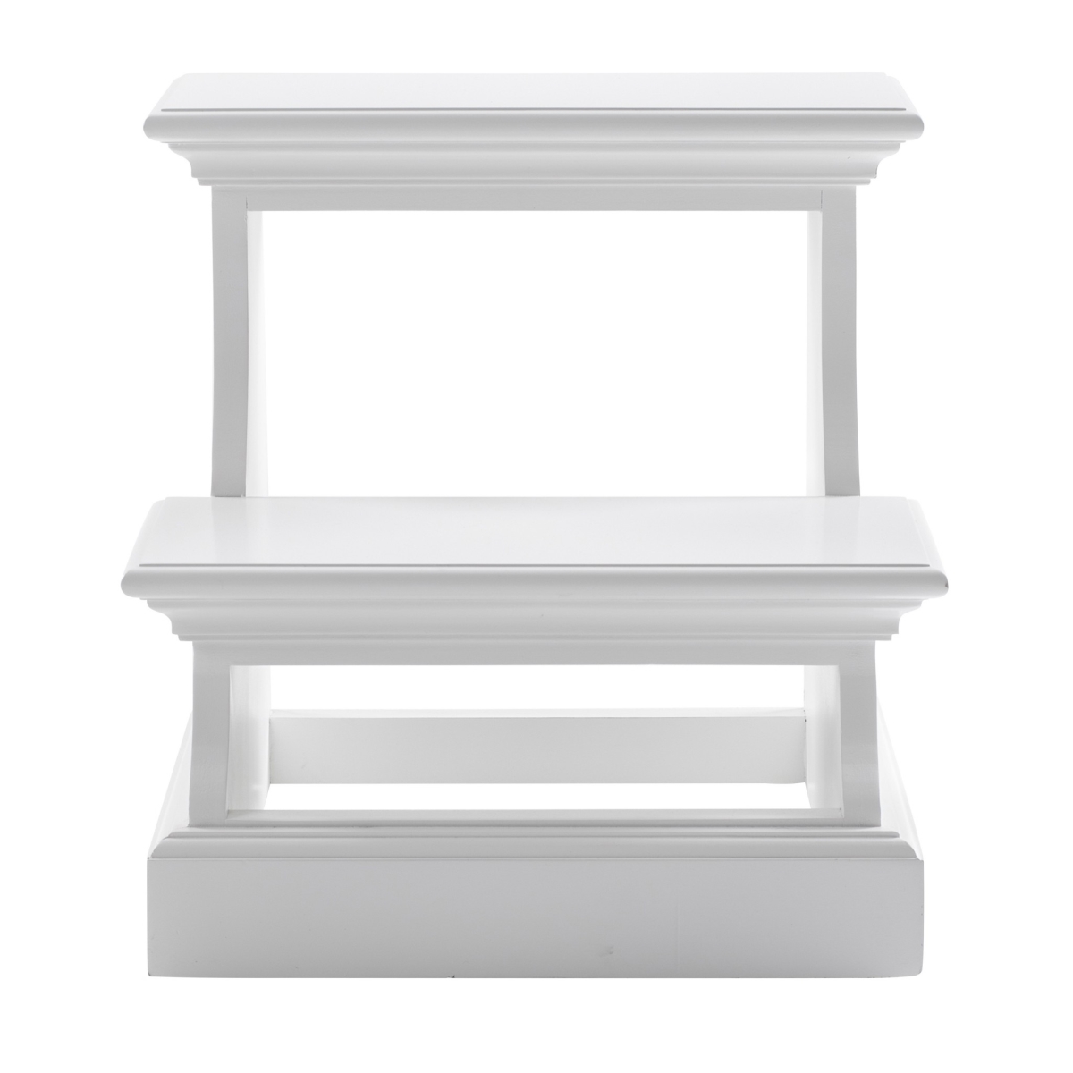 397673 15.75 in. Classic Bed Step, White