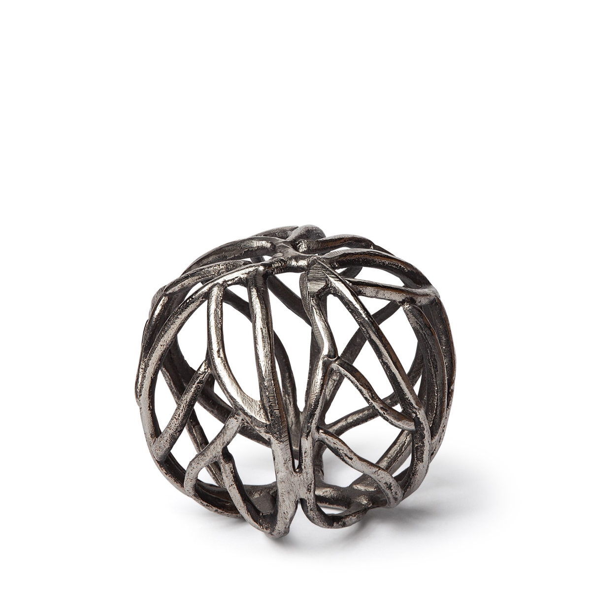 5 x 5 x 5 in. Petite Silver Metal Tree Branch Sculpture