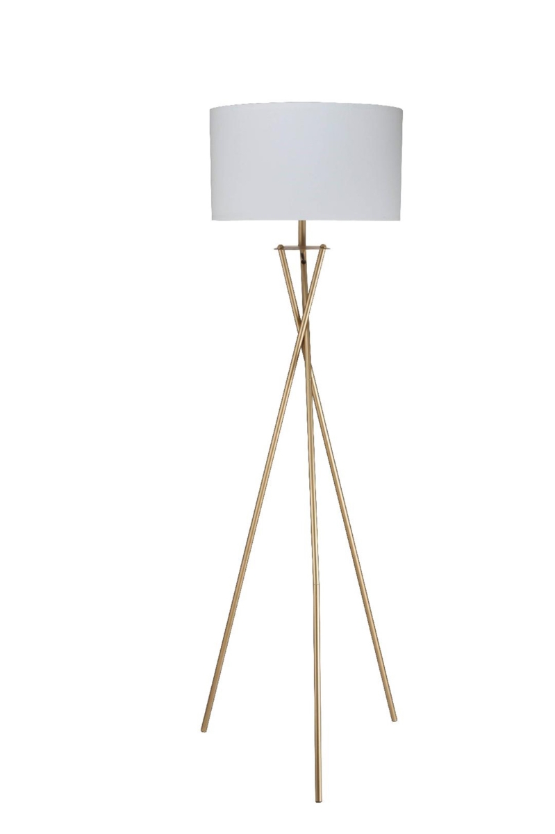 431784 Minimalist Gold Metal Floor Lamp