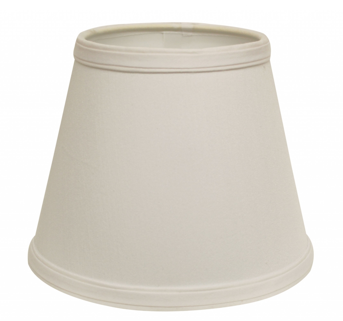 12 in. White Hardback Empire Slanted Slanted No Slub Lampshade