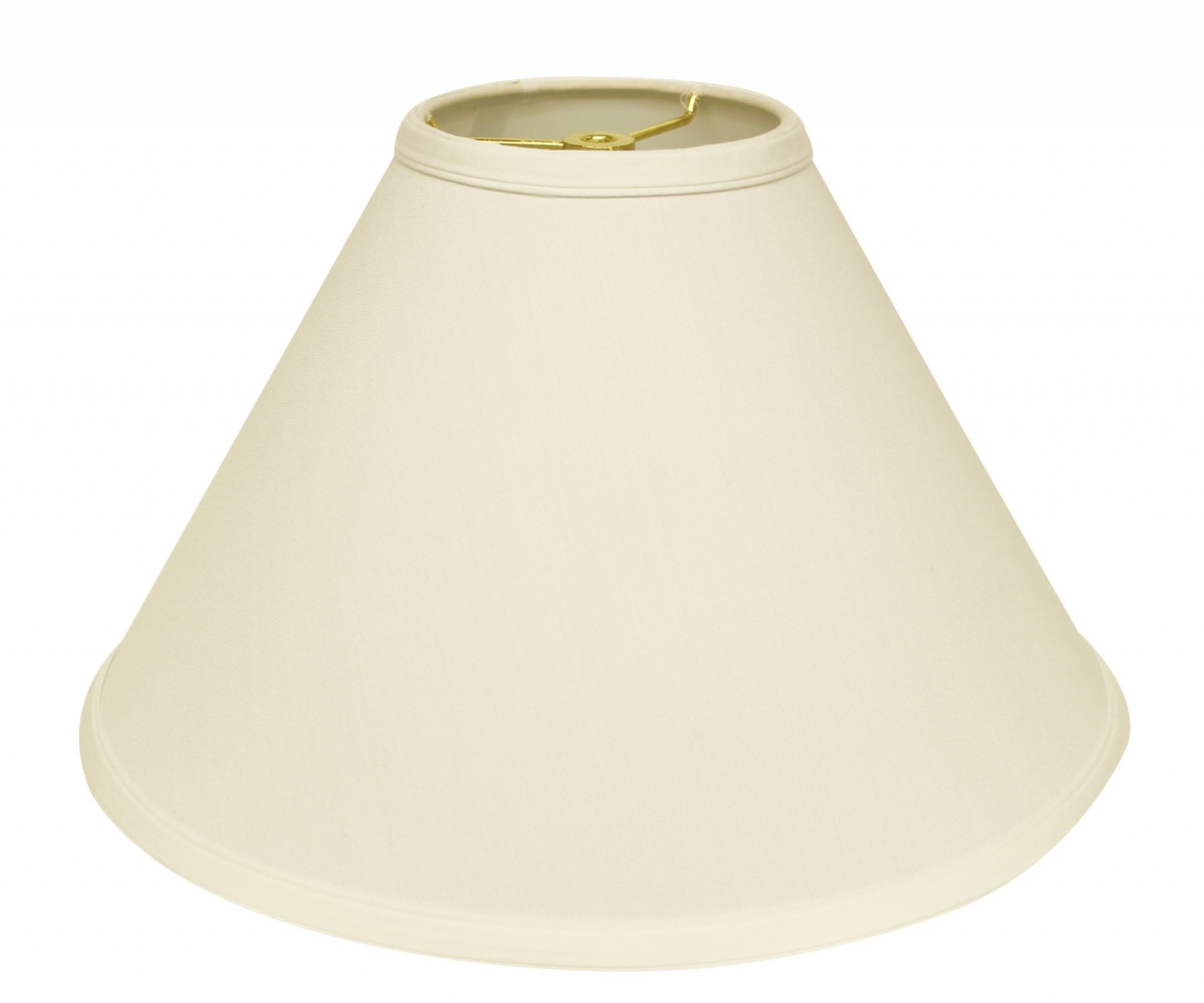 13 in. Ivory Deep Cone No Slub Lampshade, Egg
