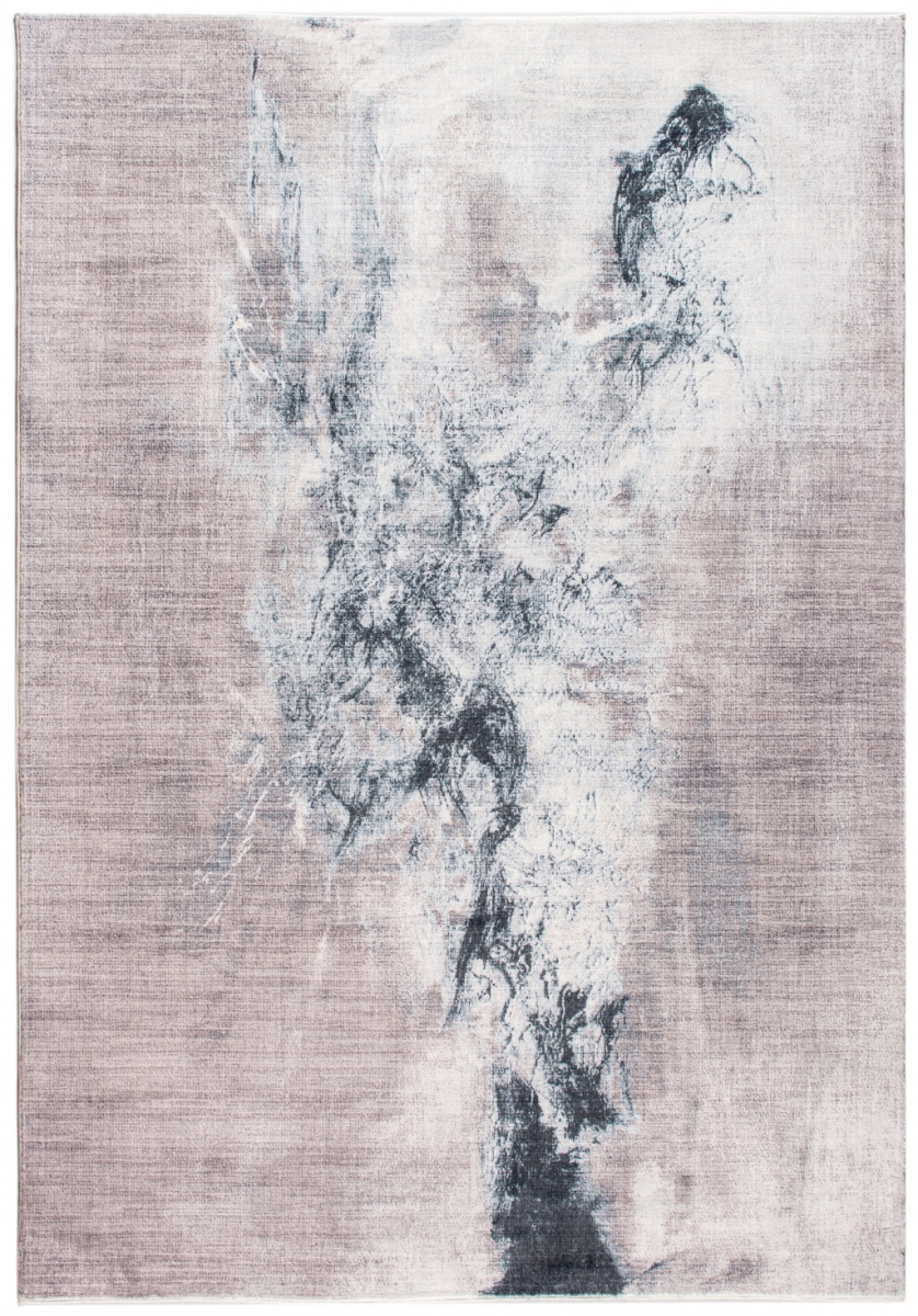 475345 8 x 10 ft. Sand Abstract Splash Modern Area Rug