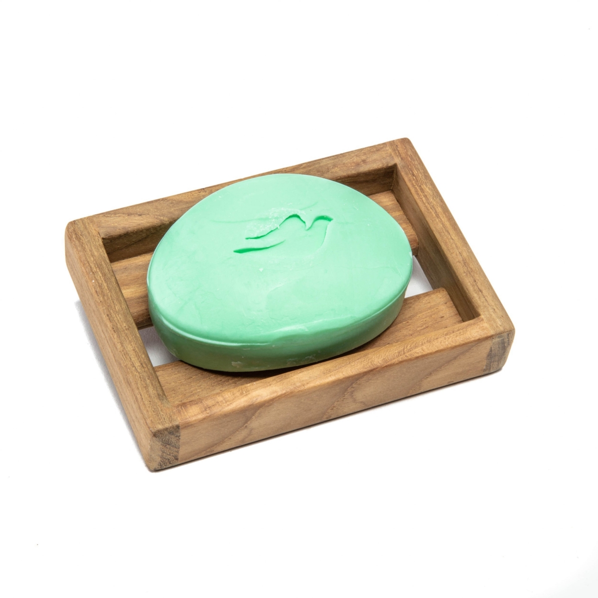 475838 Traditional Solid Teak Vanity Soap Dish