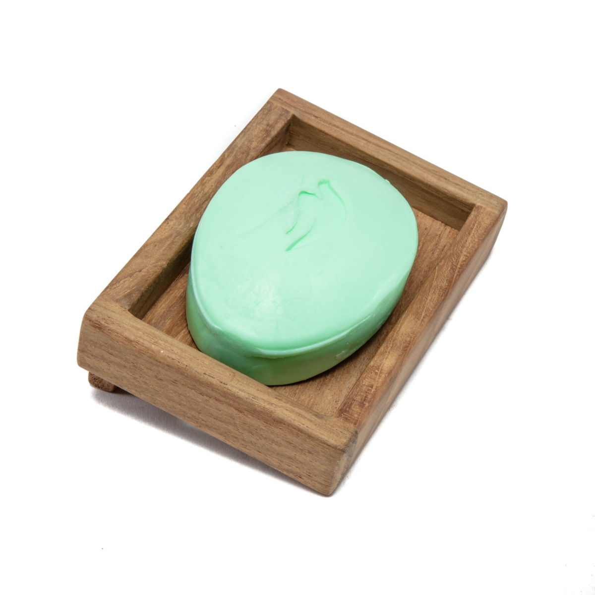 475842 Traditional Solid Teak Wall Mount Soap Dish, Brown