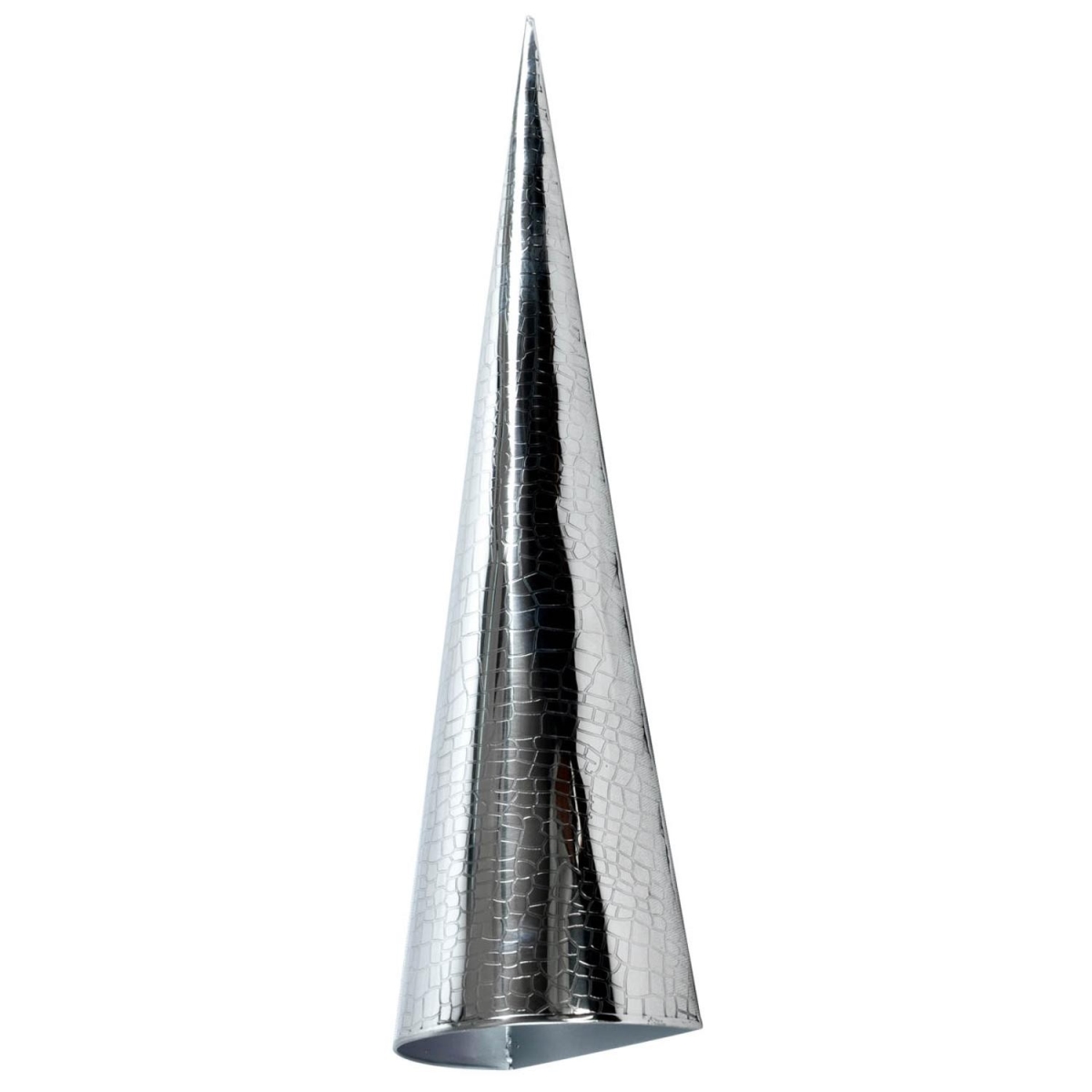 401325 Silver Crocodile Wall Mount Pocket Vase