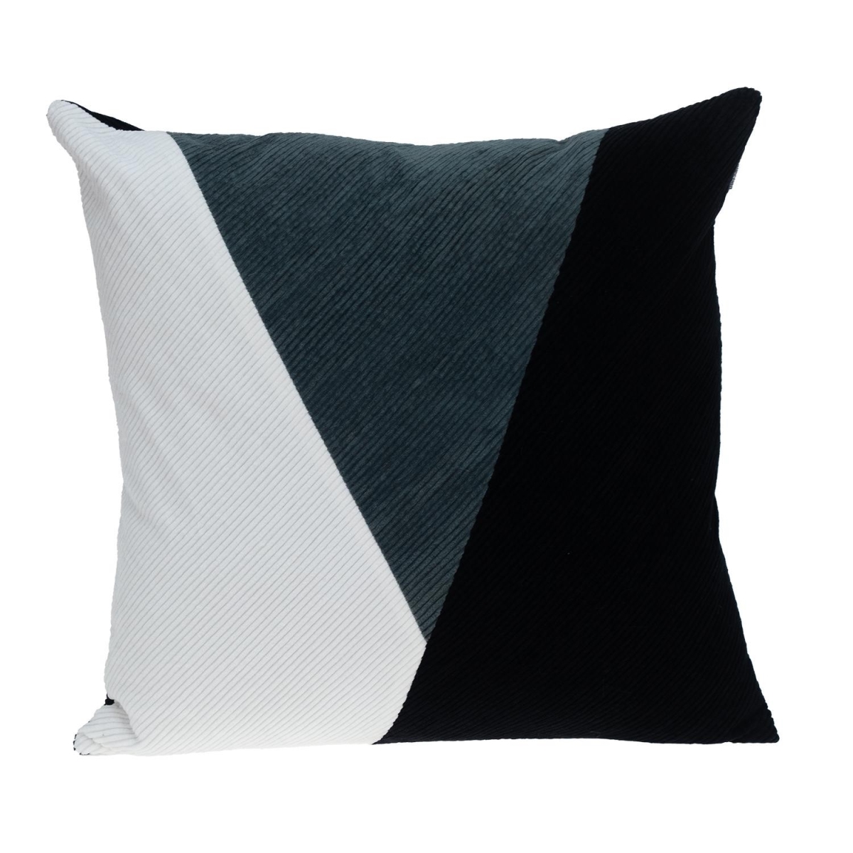 402733 Charcoal Highlight Soft Touch Throw Pillow, Multi Color