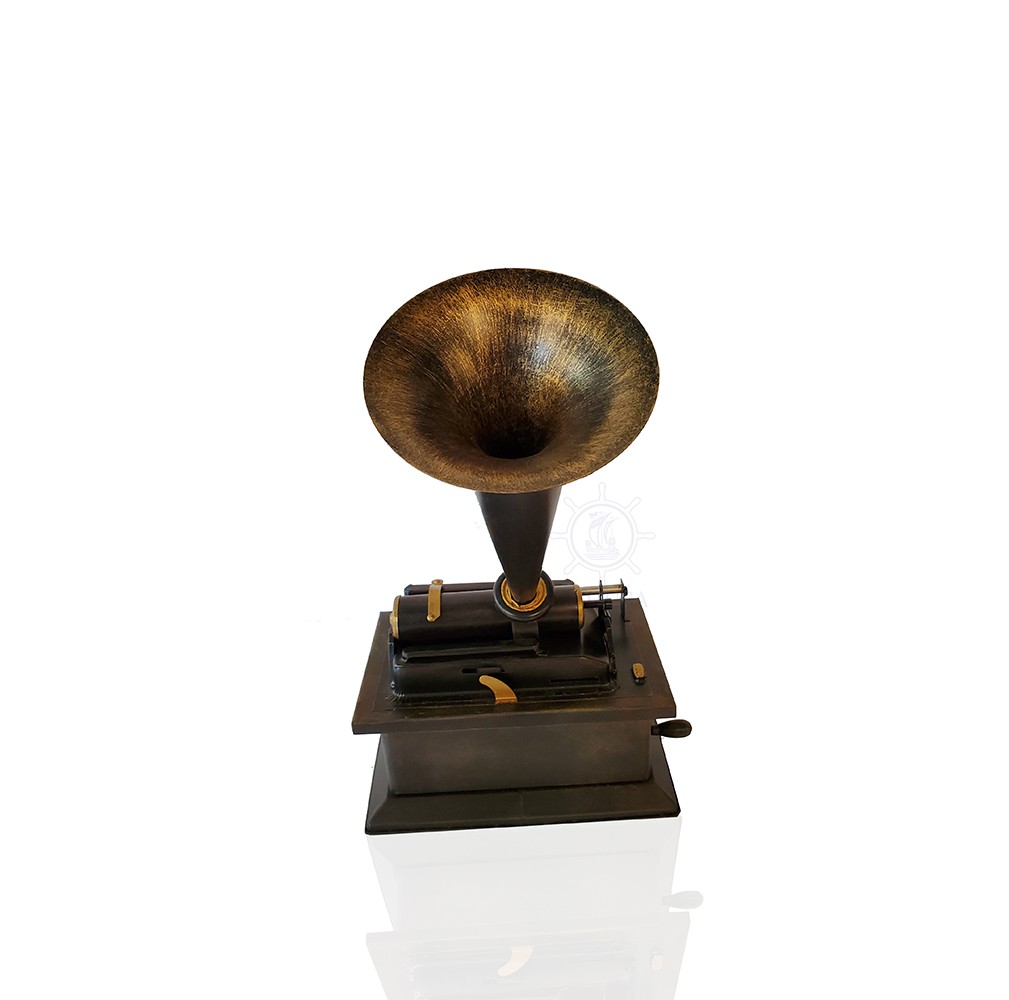 401169 C1901 Edison Standard Phonograph Replica Sculpture