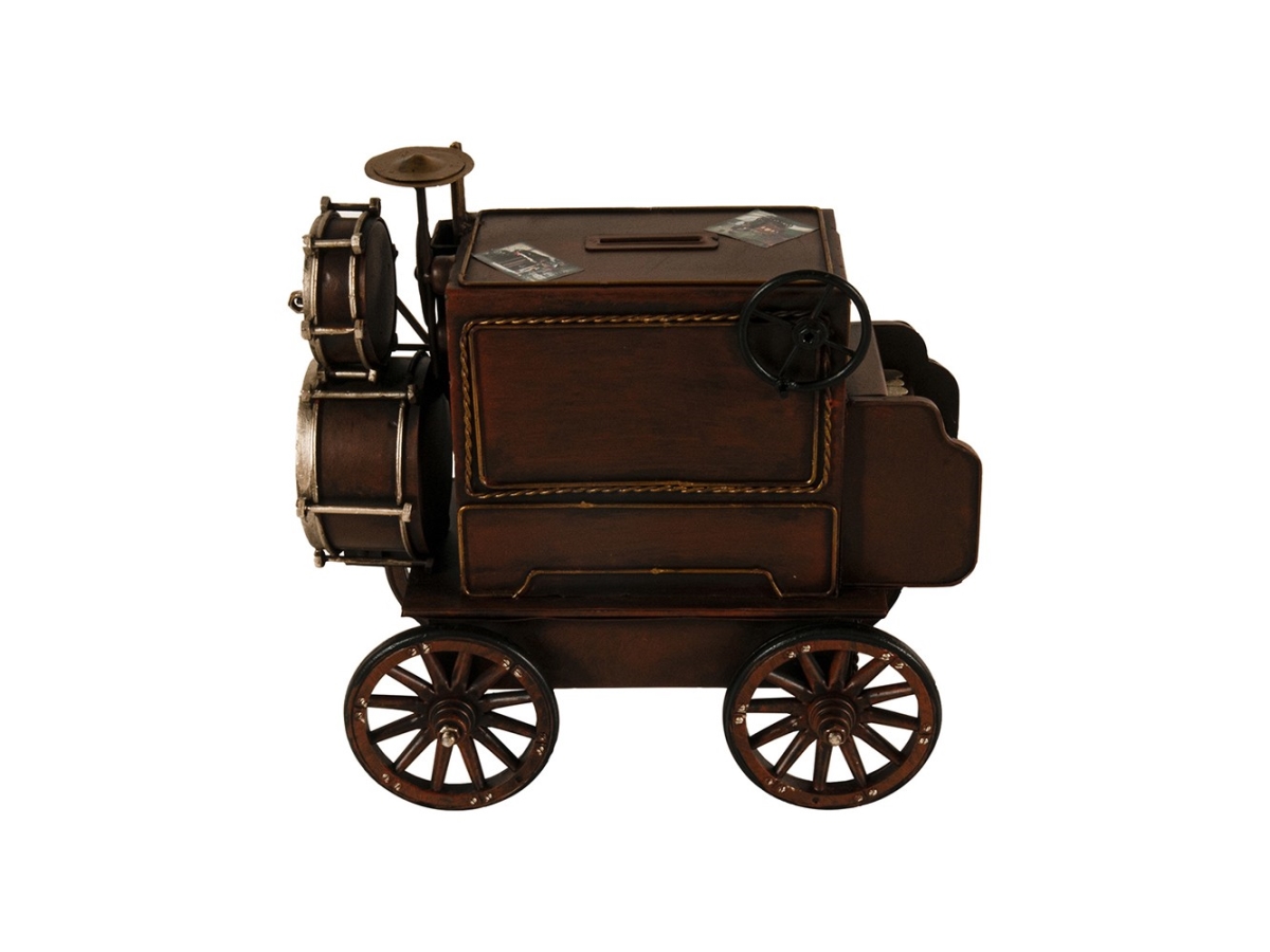 Music Car Coin Bank Sculpture