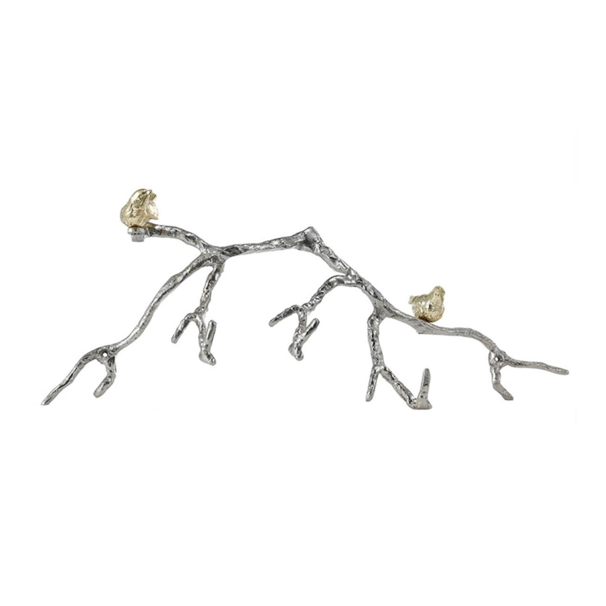Silver & Gold Bird & Branch 3D Wall Decor