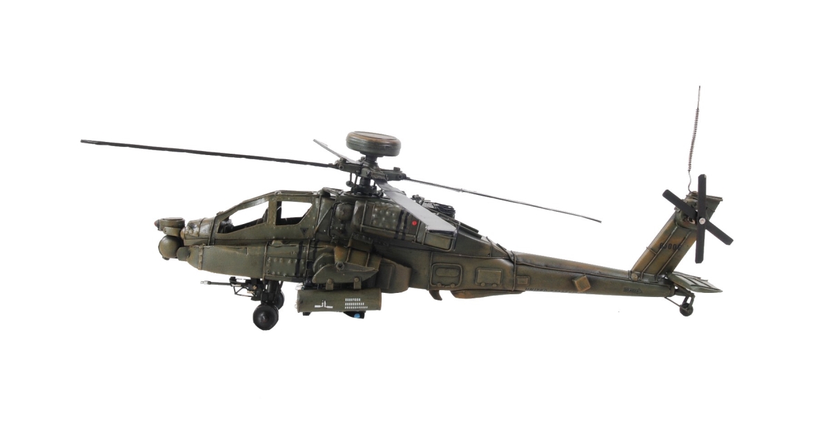 401098 Ah-64 Apache Helicopter Sculpture -  HomeRoots