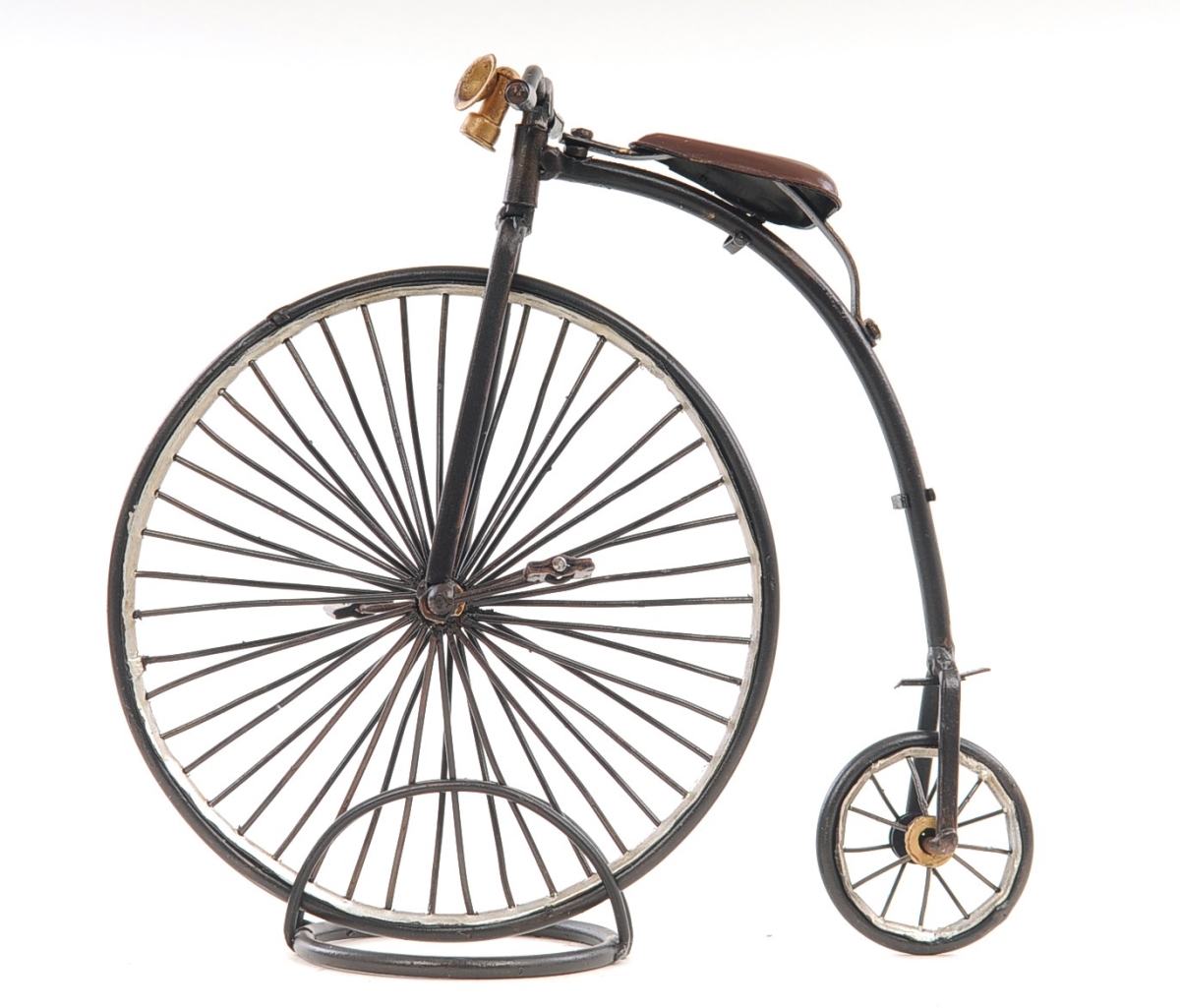 C1870 High Wheeler Bicycle Sculpture