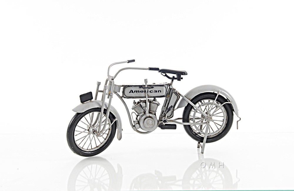 C1911 Harley-Davidson V-Twin Motorcycle Model Sculpture