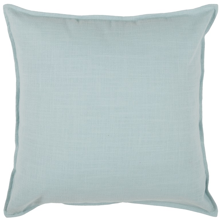 403524 Blue Solid Light Textured Modern Throw Pillow