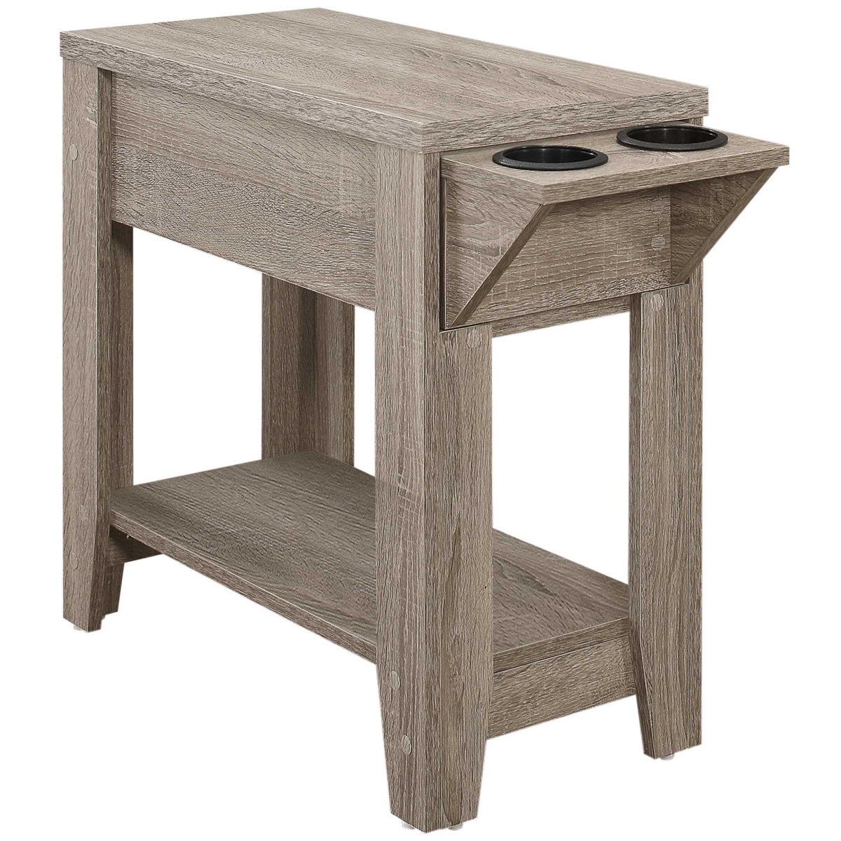 28.75 x 12 x 22.5 in. Accent Table, Taupe