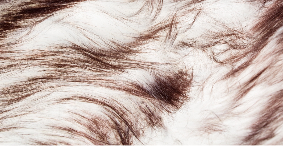 476669 3 x 5 ft. Faux Fur Ombre Non Skid Rectangle Area Rug, Chocolate