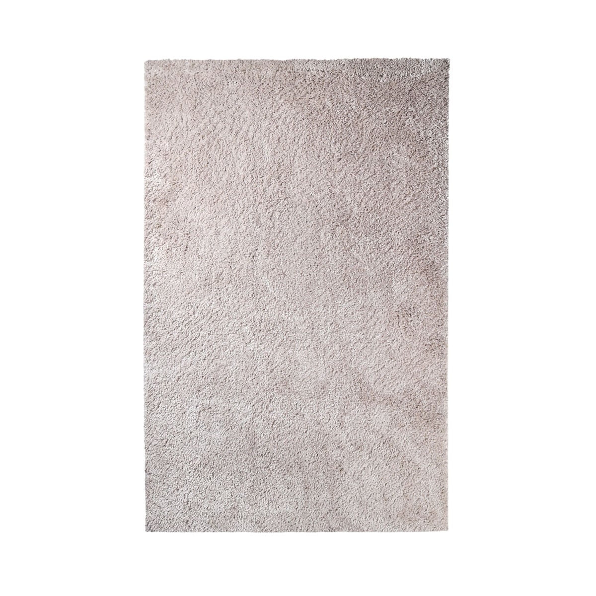 5 x 8 ft. Shag Stain Resistant Rectangle Area Rug - Beige