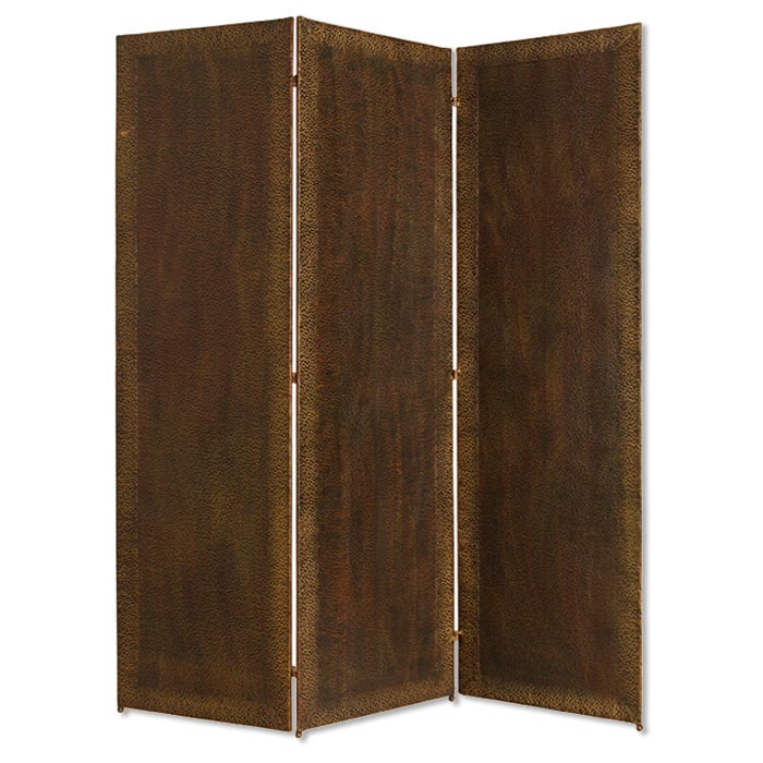 1 x 65 x 72 in. Wood Forger Screen, Bronze