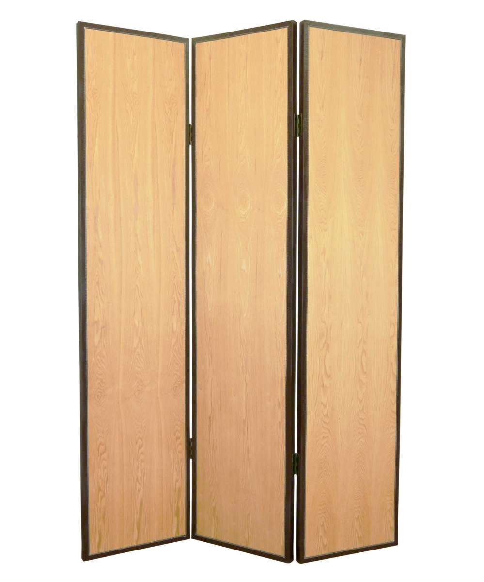 1 x 47 x 71 in. Wood Screen, Natural