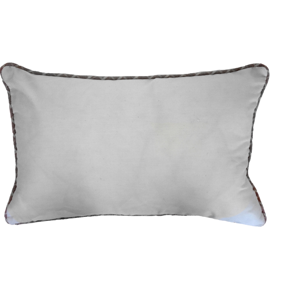 13 x 4 x 20 in. White & Pink Easter Bunny Pink Truck Throw Pillow