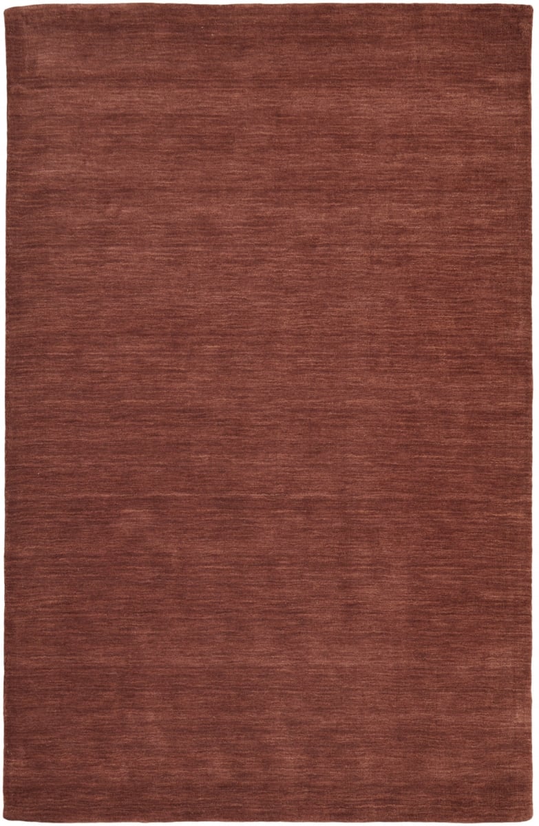 511076 8 x 11 ft. Orange & Red Wool Hand Woven Stain Resistant Rectangle Area Rug