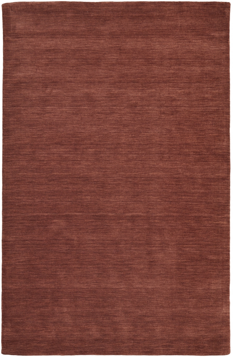 2 x 3 ft. Orange & Red Wool Hand Woven Stain Resistant Area Rug