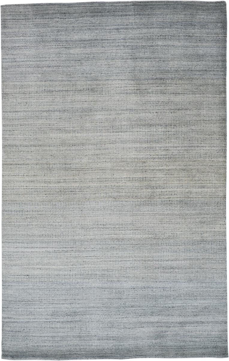 511730 5 x 8 ft. Blue & Gray Ombre Hand Woven Rectangle Area Rug