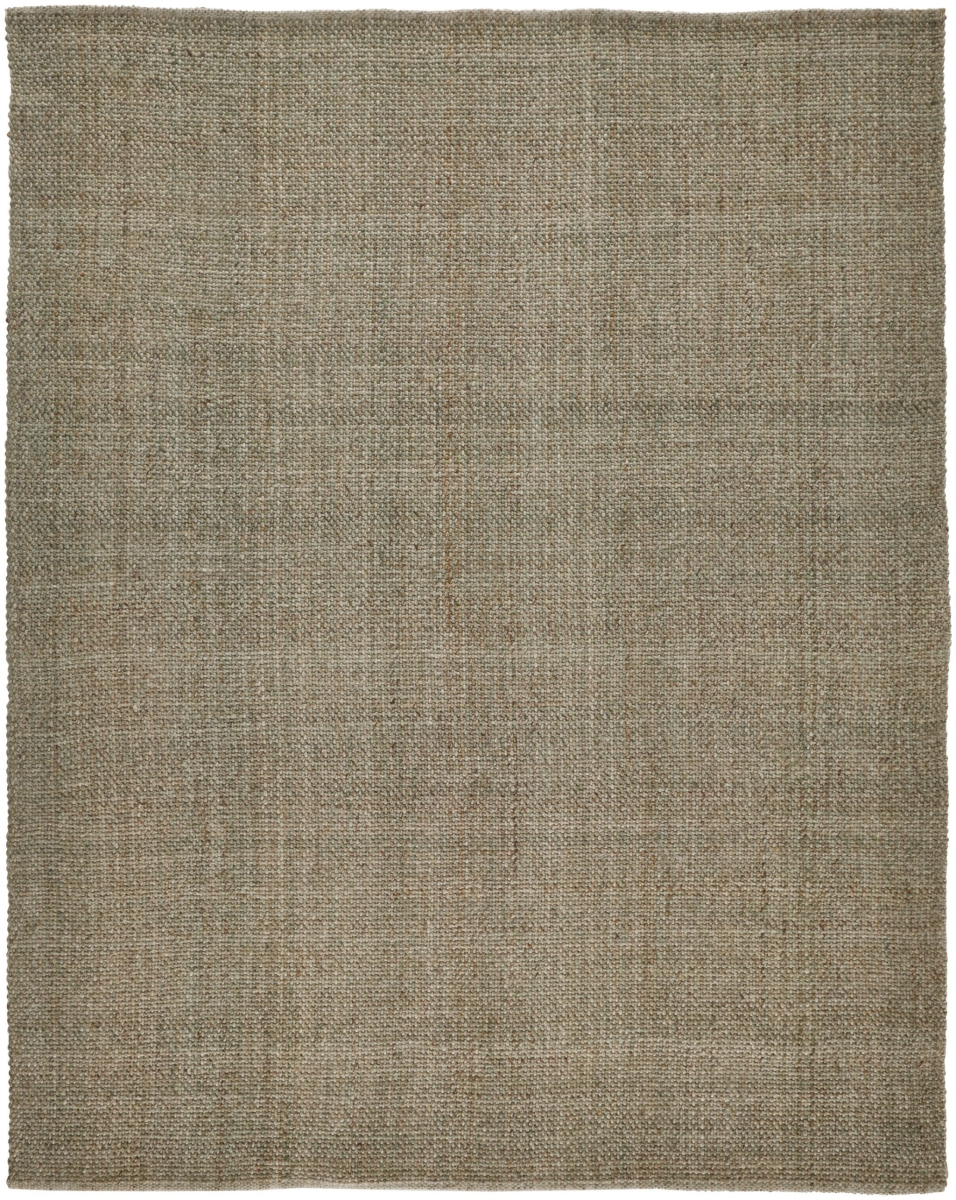 8 x 10 ft. Green & Tan Hand Woven Rectangle Area Rug