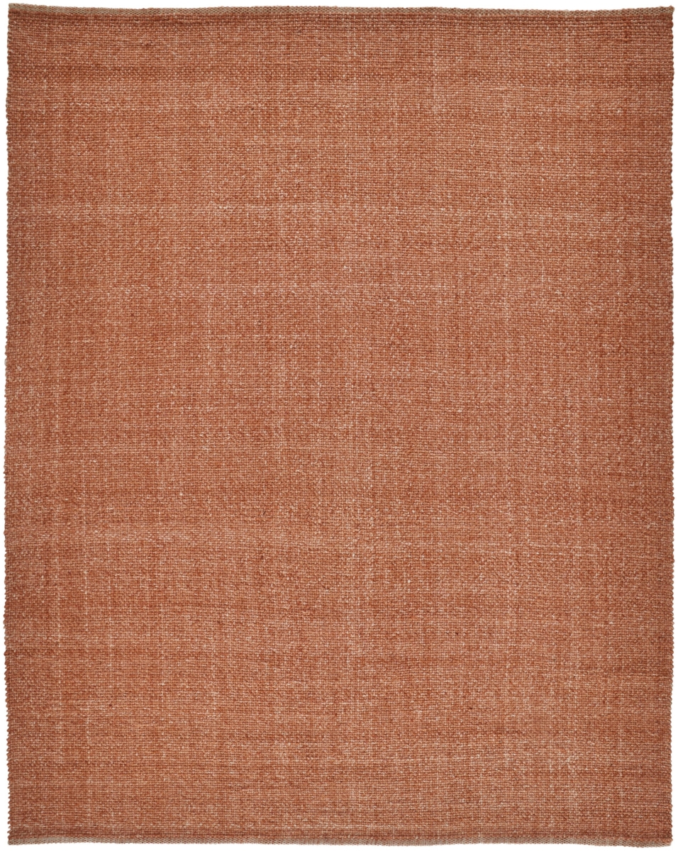 514586 9 x 12 ft. Orange Hand Woven Rectangle Area Rug