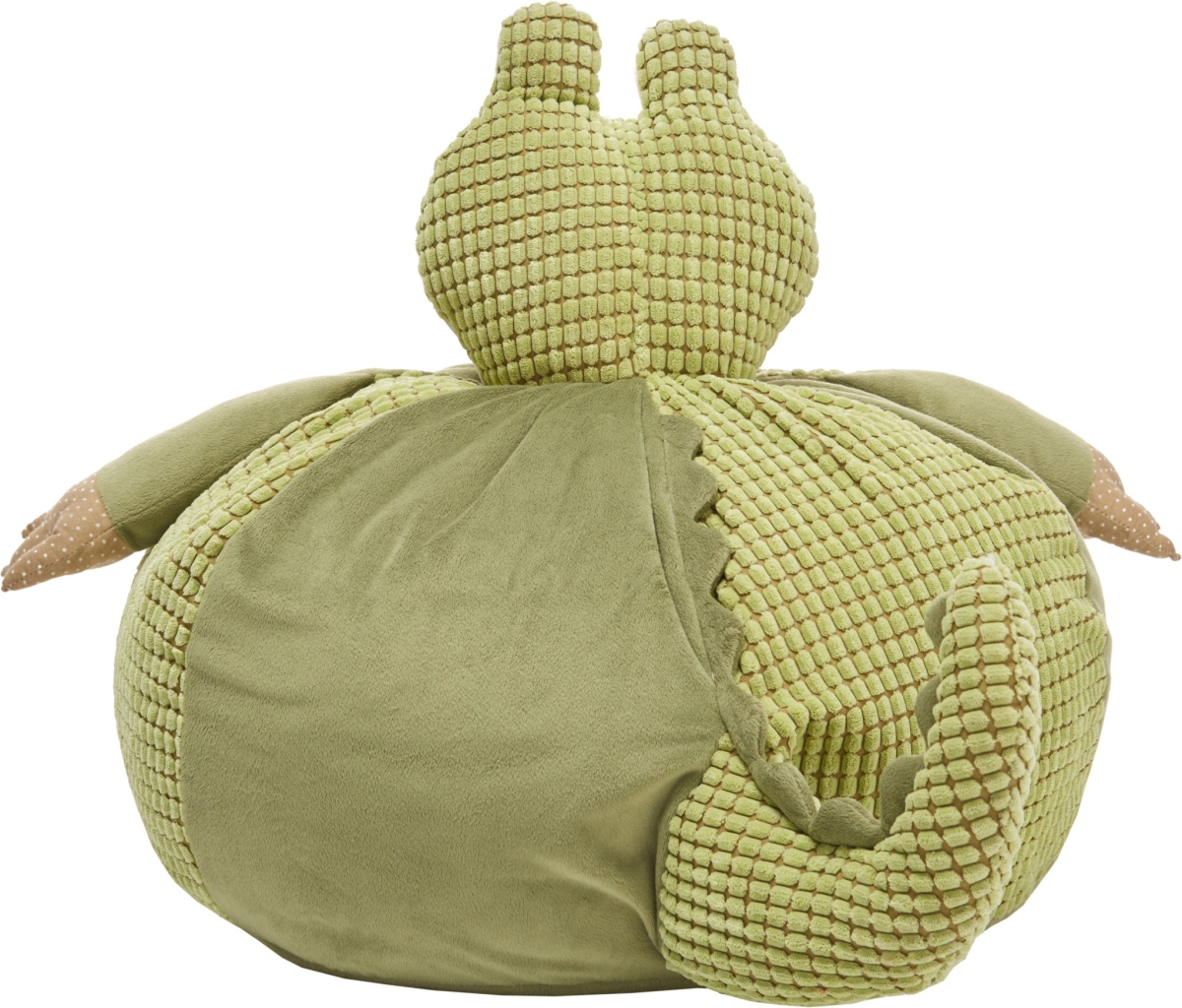 5 x 22 x 26 in. Ivory Novelty Handmade Polyester Throw Pillow