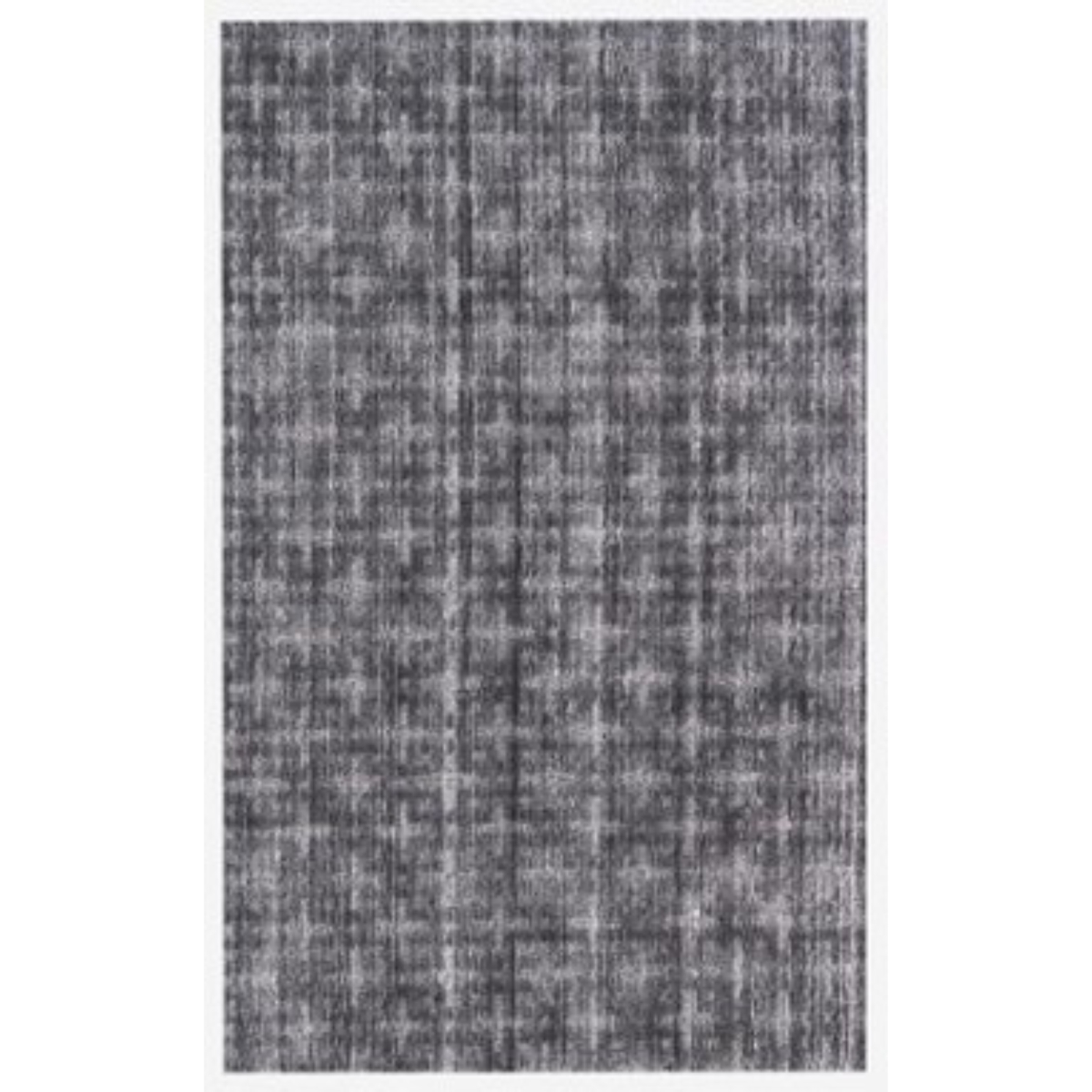 9 x 12 ft. Brown & Dark Gray Medallion Hand Loomed Area Rug