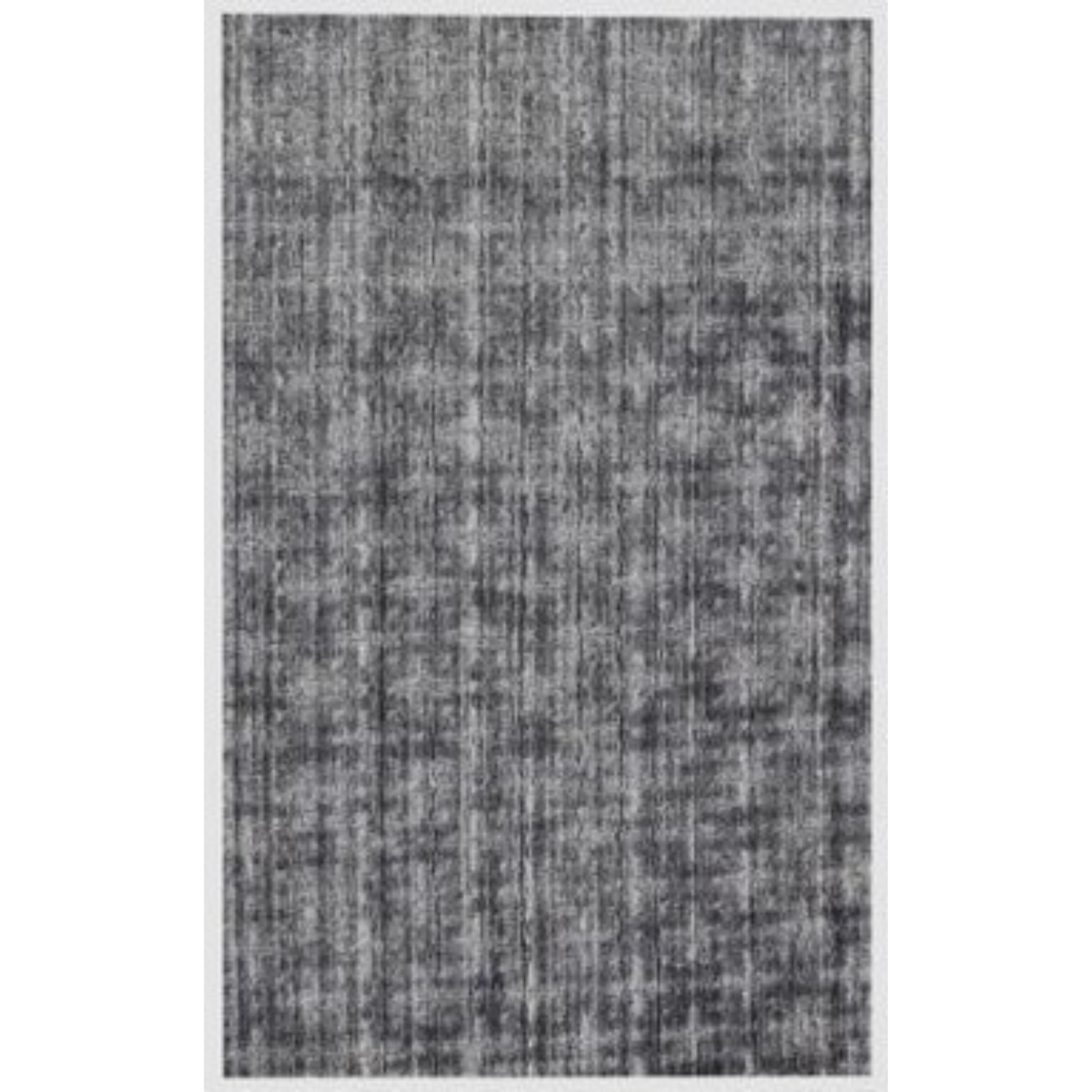 9 x 12 ft. Dark Gery & Silver Ombre Hand Loomed Rectangle Area Rug