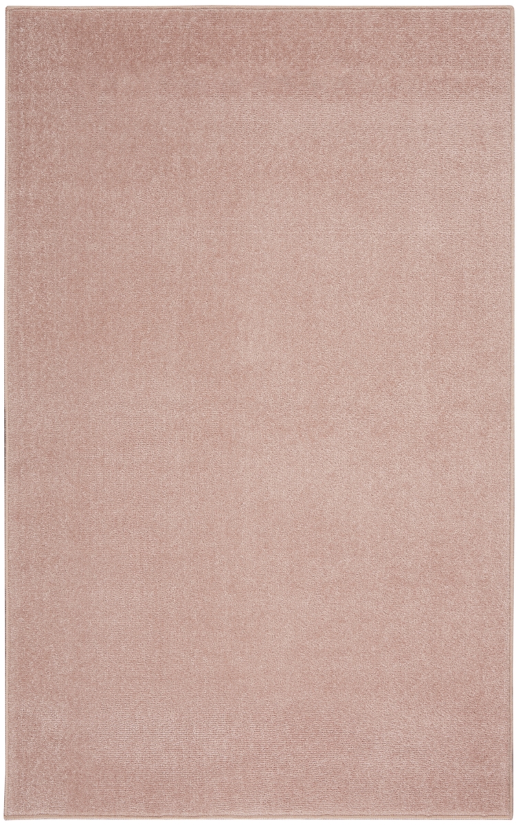 3 x 5 ft. Pink Non Skid Indoor & Outdoor Rectangle Area Rug - Pink - 3 x 5 ft.