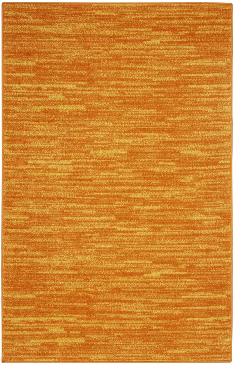 3 x 5 ft. Non Skid Indoor & Outdoor Rectangle Area Rug - Sunburst