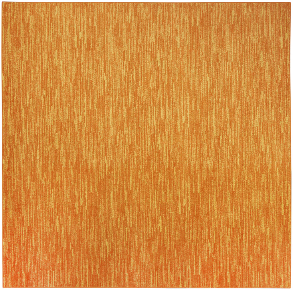 5 x 5 ft. Sunburst Non Skid Indoor & Outdoor Square Area Rug