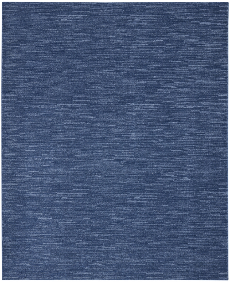 8 x 10 ft. Navy Blue Non Skid Indoor & Outdoor Rectangle Area Rug