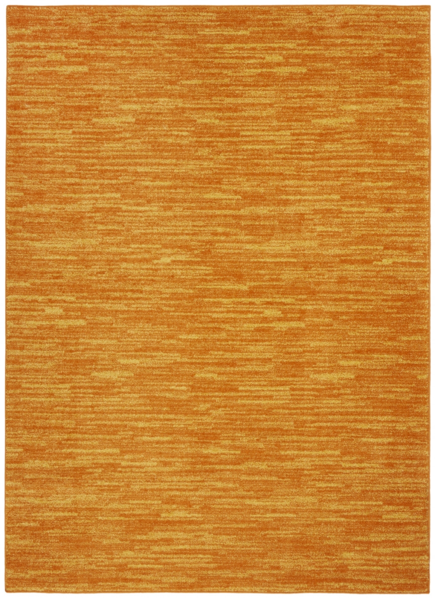 479607 5 x 7 ft. Sunburst Non Skid Indoor & Outdoor Rectangle Area Rug