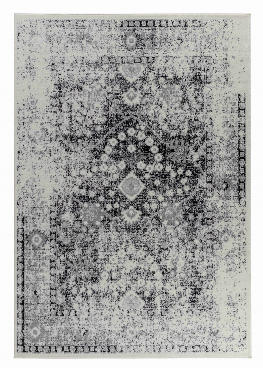 506635 5 x 8 ft. Brown Abstract Rectangle Area Rug