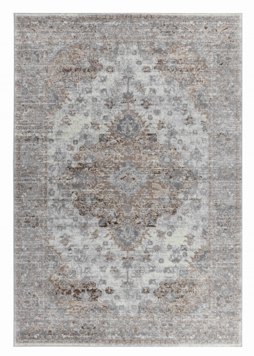 506641 8 x 11 ft. Brown Oriental Rectangle Area Rug