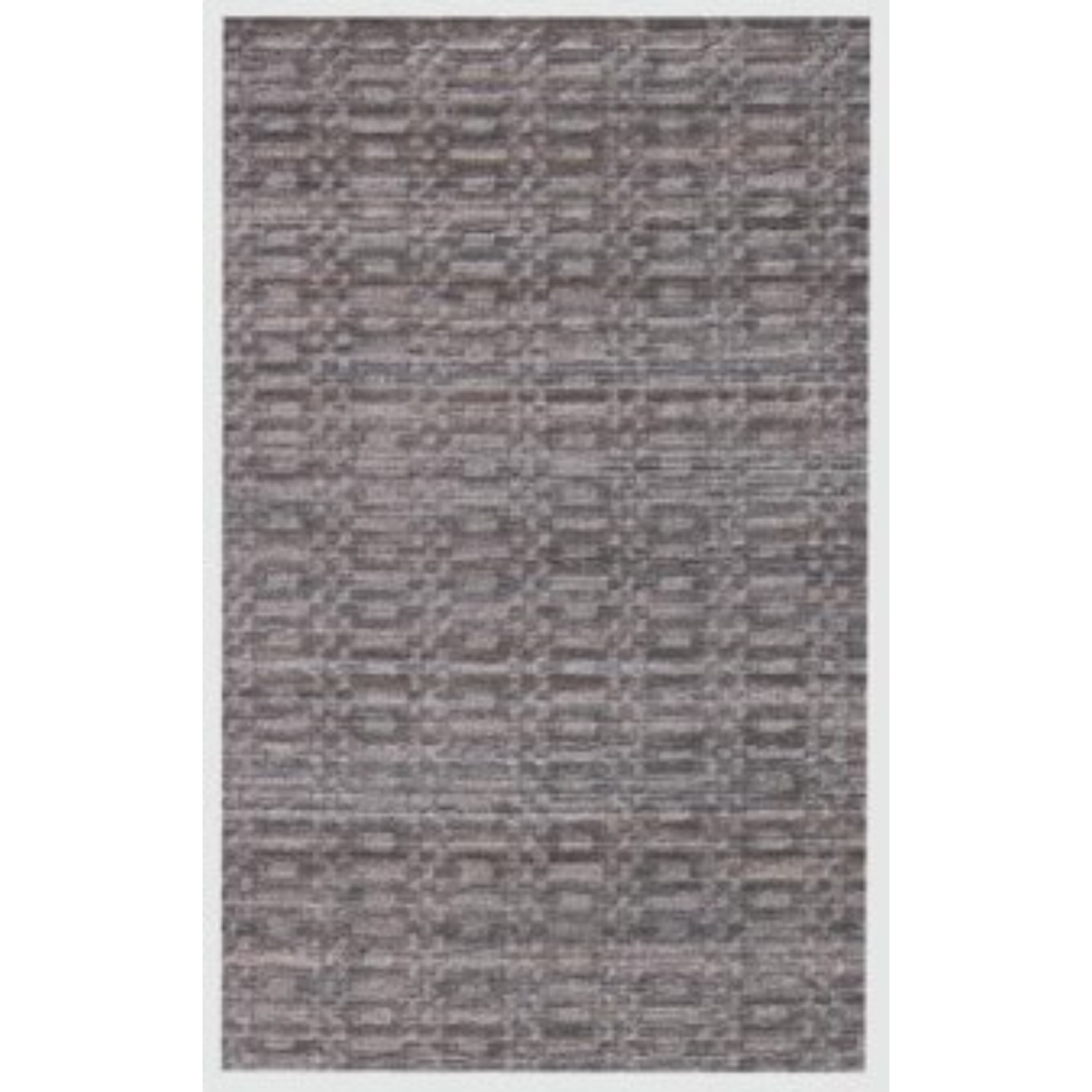 517707 9 x 12 ft. Charcoal & Rust Hand Loomed Rectangle Area Rug