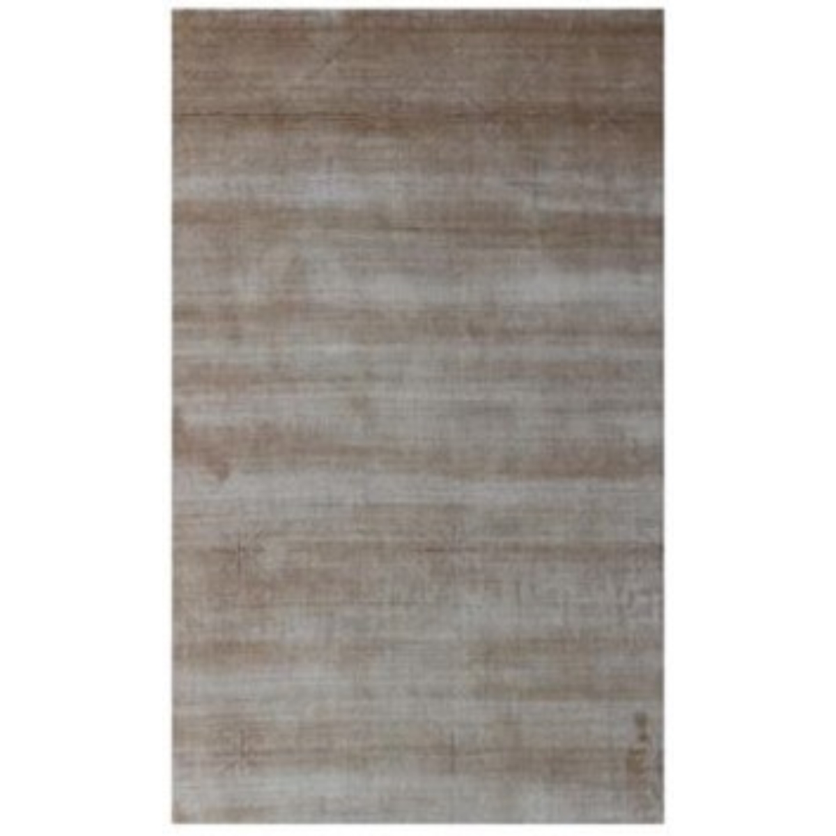 8 x 11 ft. Tan & Brown Ombre Hand Loomed Rectangle Area Rug
