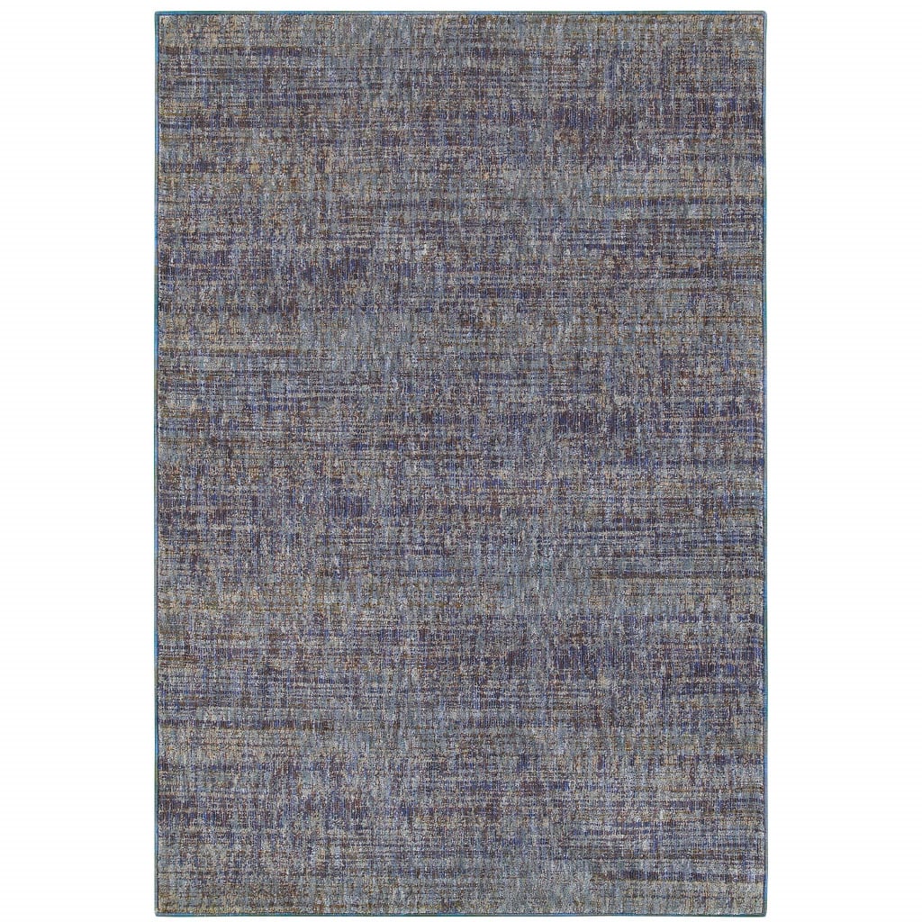 2 x 3 ft. Gold Rust Brown & Ivory Power Loom Stain Resistant Rectangle Area Rug - Gold Rust Brown and Ivory - 2 x 3 ft.