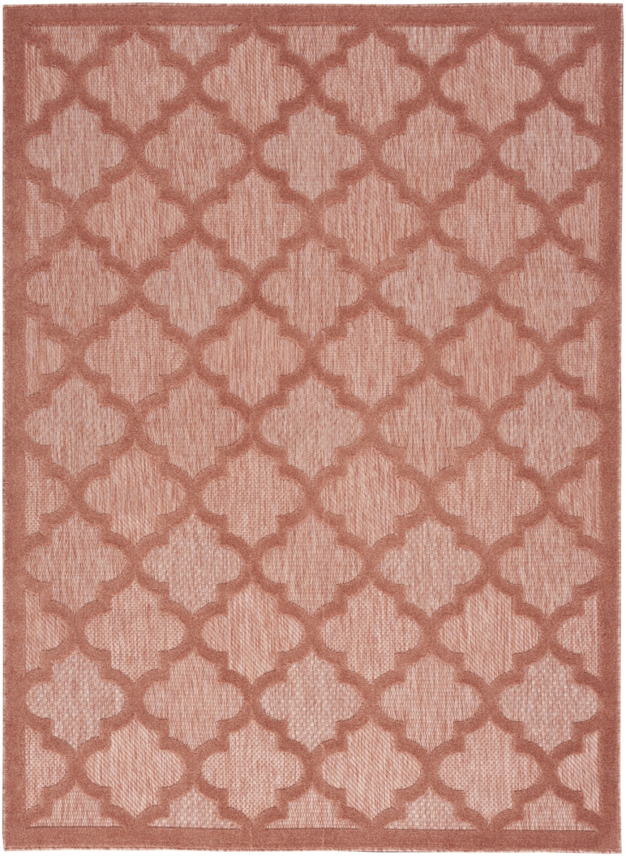 522160 6 x 9 ft. Orange Geometric Flatweave Rectangle Area Rug