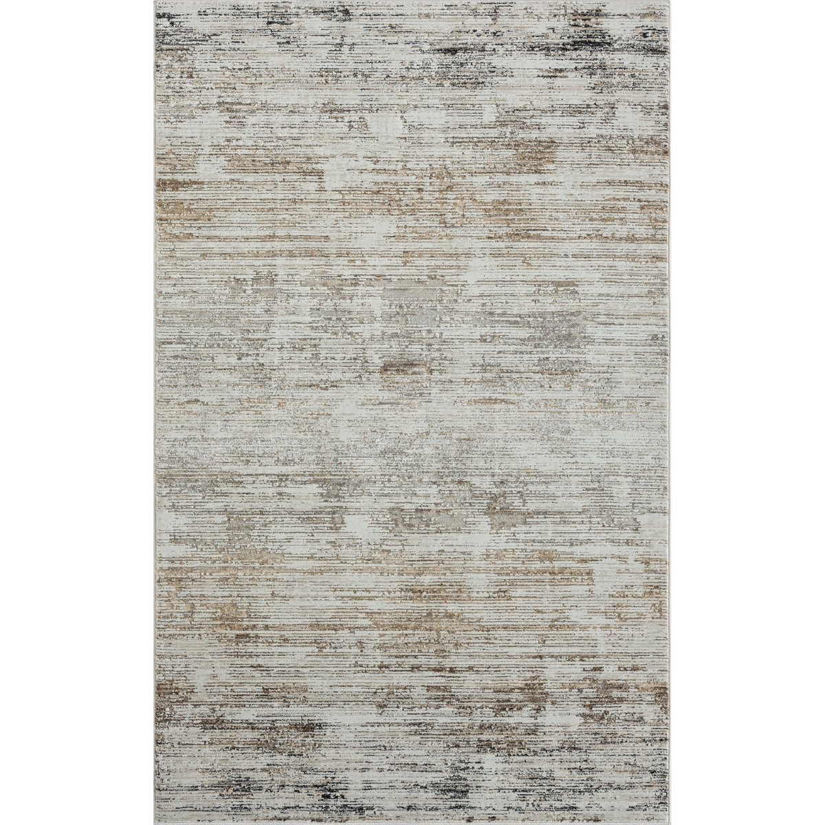515968 8 x 10 ft. Gray Abstract Distressed Rectangle Area Rug