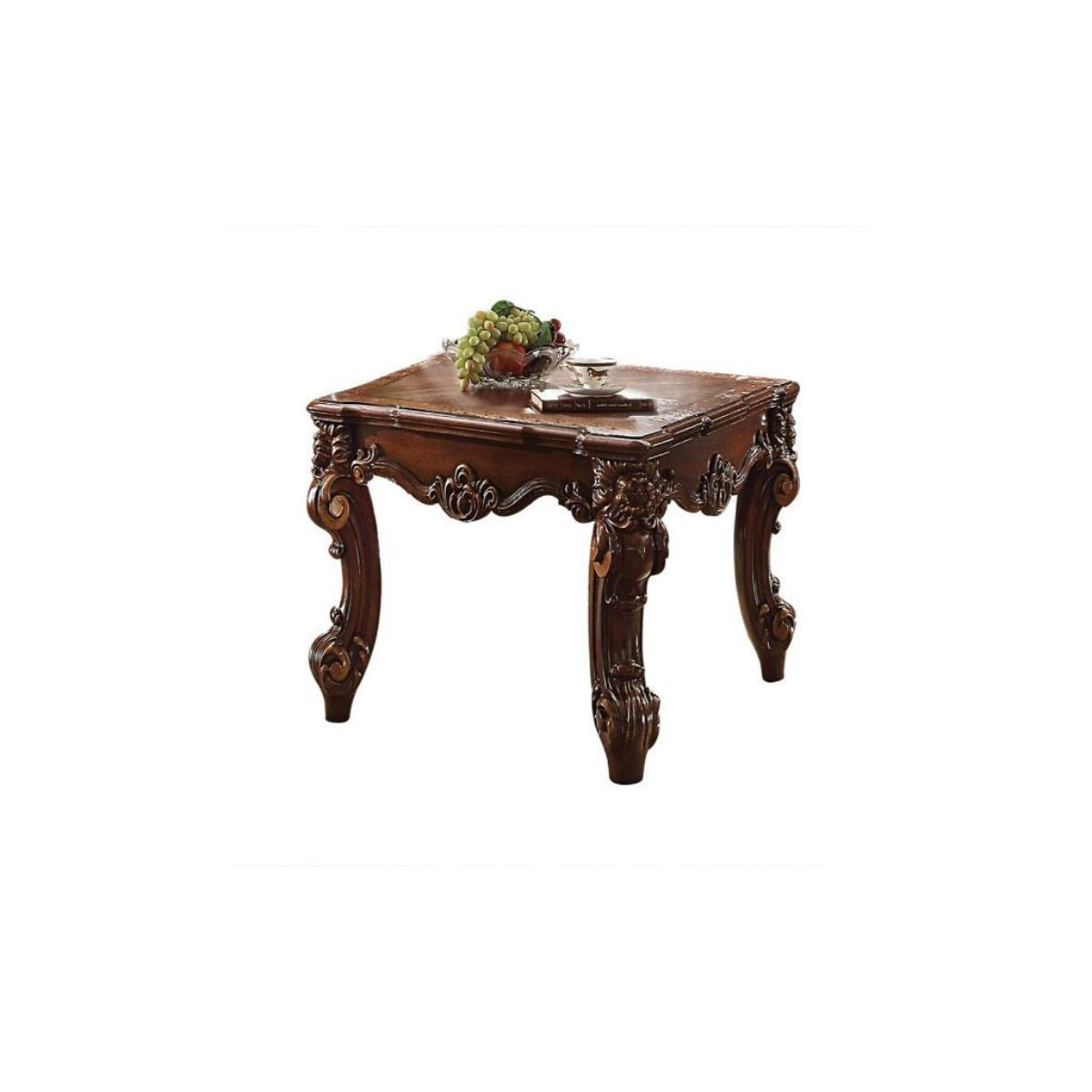 26 x 26 x 26 in Cherry Manufactured Wood Square End Table