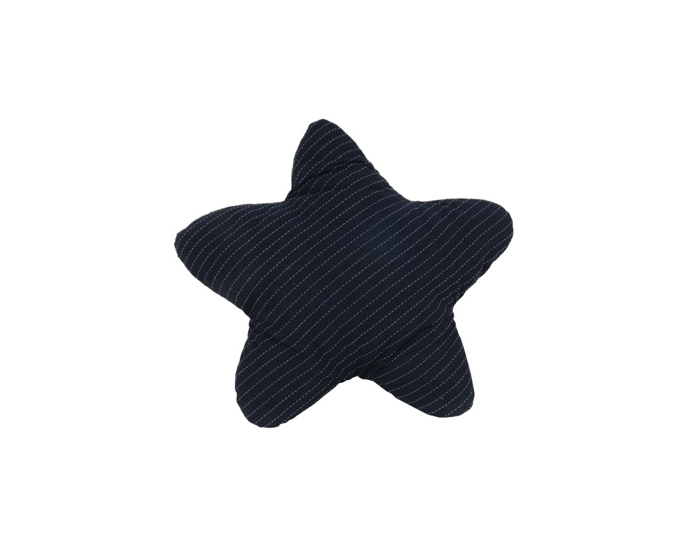 12 x 12 x 4.5 in. Blue 3D Starfish Throw Pillows - Set of 2