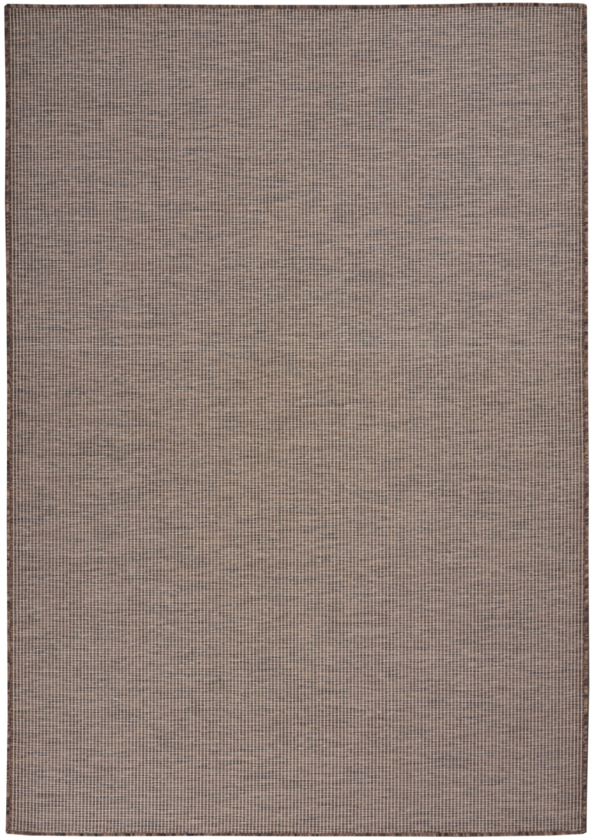 522495 5 x 7 ft. Brown Power Loom Rectangle Area Rug