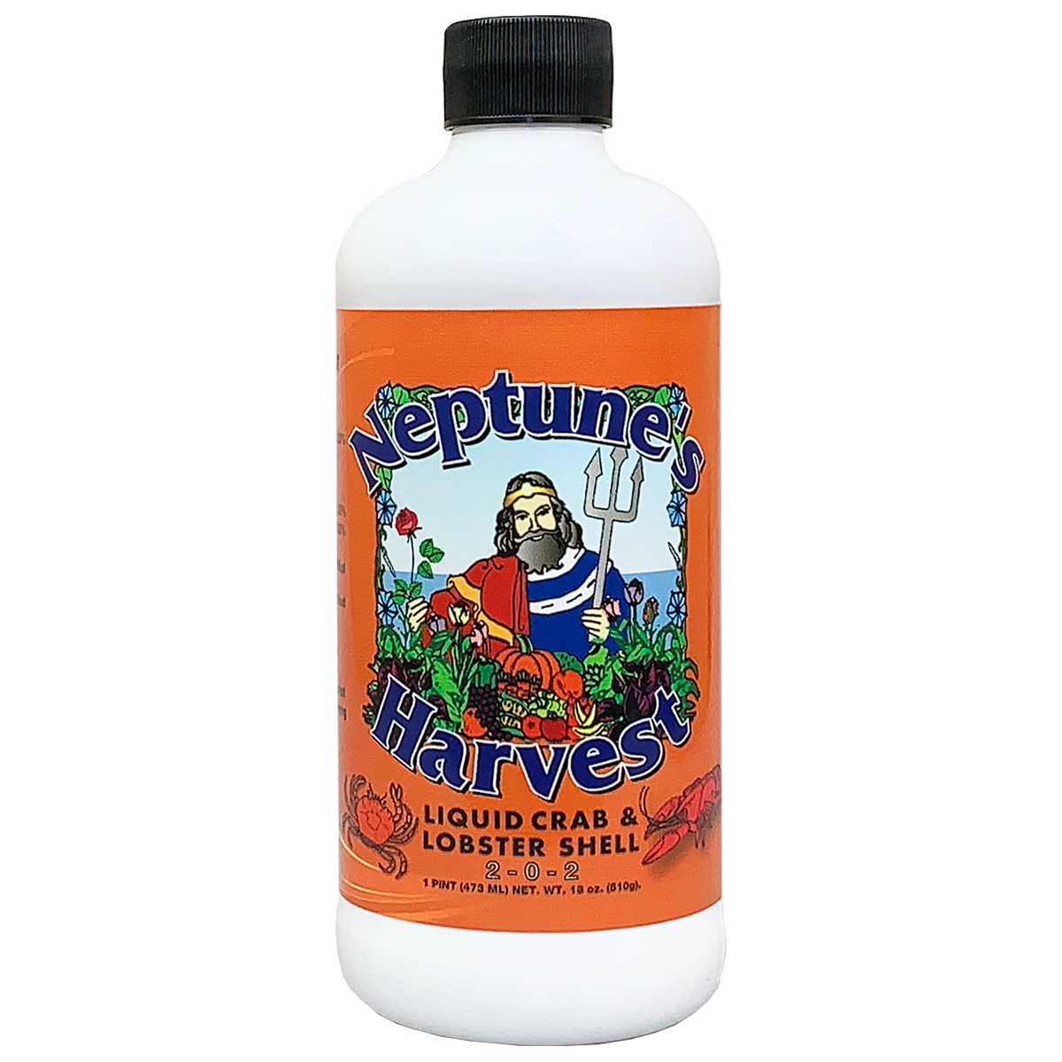 18 oz Liquid Crab & Lobster Shell Organic Plant Food Pint