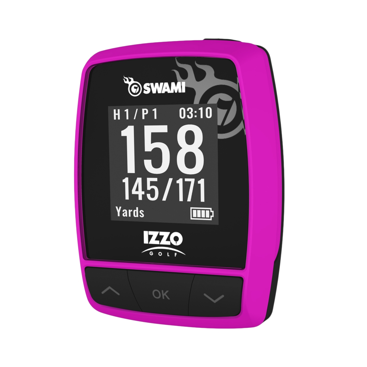 Picture of Izzo A44196 Swami KISS Golf GPS&#44; Pink