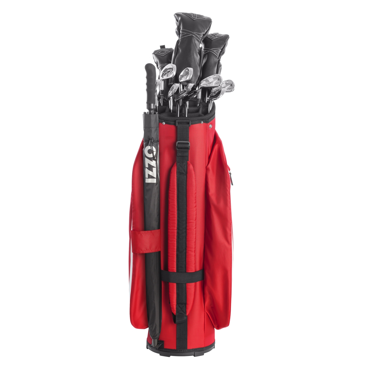 Picture of Izzo A81116 Ultra Lite Cart Bag&#44; Red
