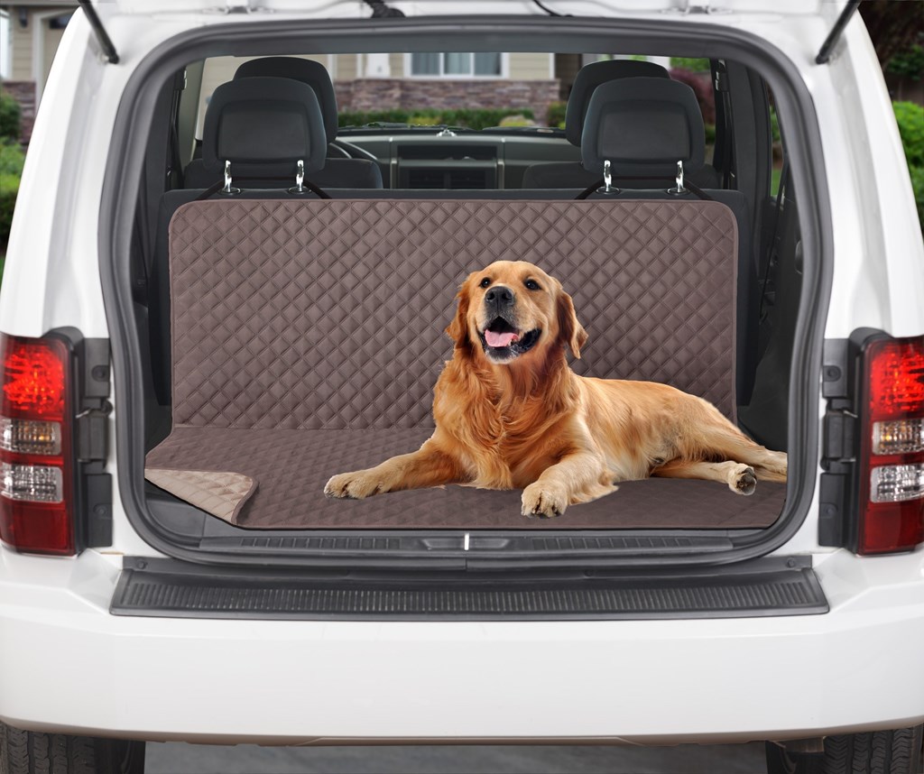 Picture of 212 Main 601055 Dual Purpose Back Seat Cover&#44; Chocolate & Mocha